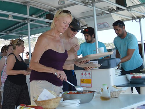 3_lunch_served_corporate_catamaran_excursion