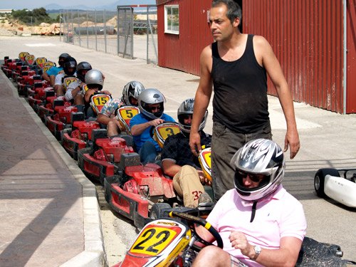 Ready for Kart Qualifying